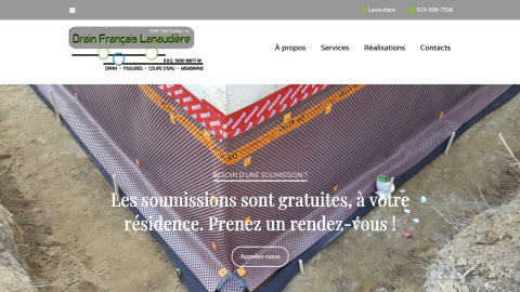 DRAIN FRANÇAIS LANAUDIÈRE 9307-9531 QUÉBEC INC