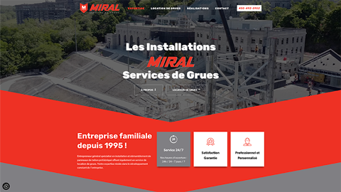 INSTALLATIONS MIRAL / GRUES MIRAL