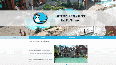 BÉTON PROJETÉ GFA INC ALLIANCE PISCINE INC