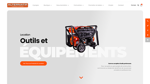 ALTERNATIF LOCATION D'OUTILS INC